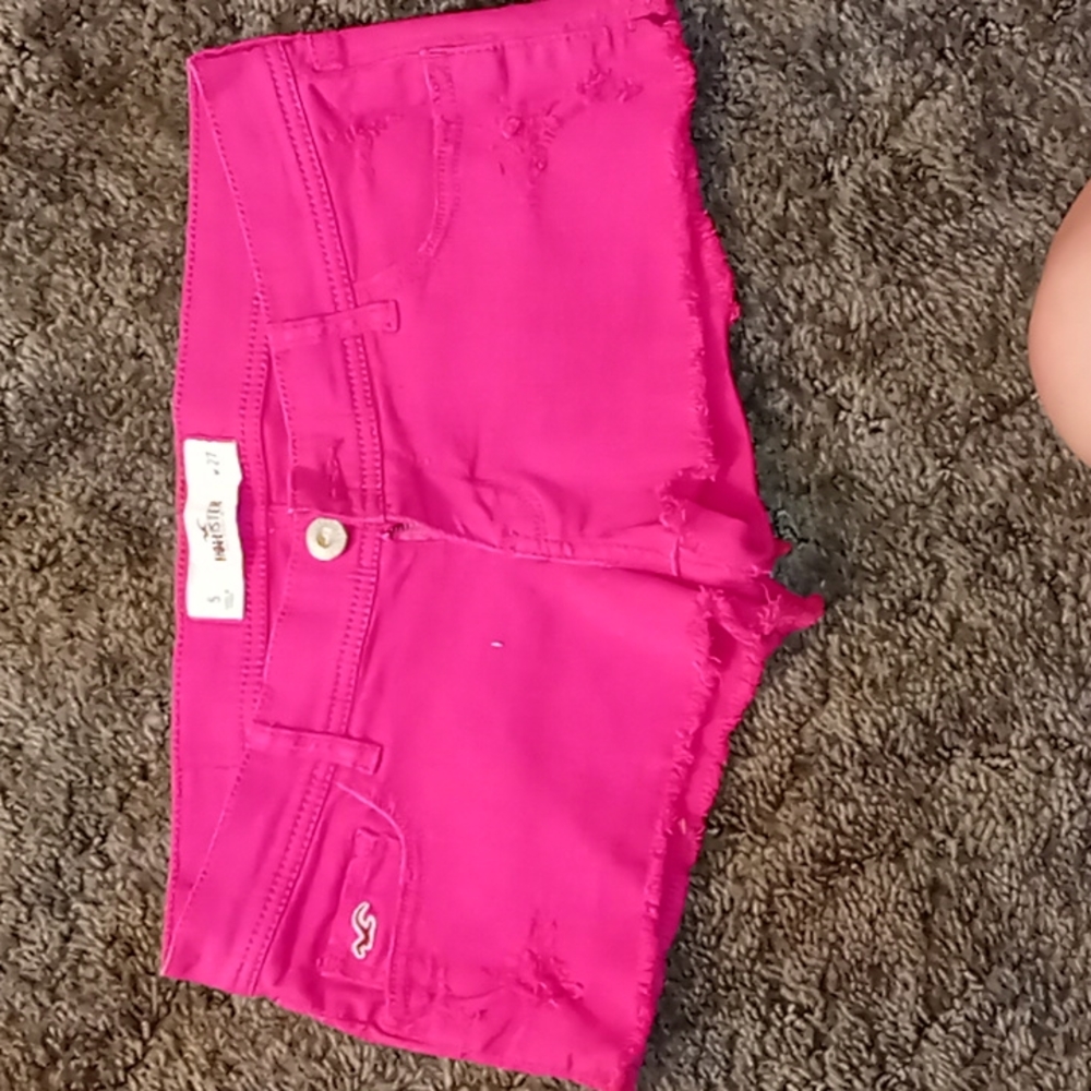 Hollister Shorts size 5 W27, pink